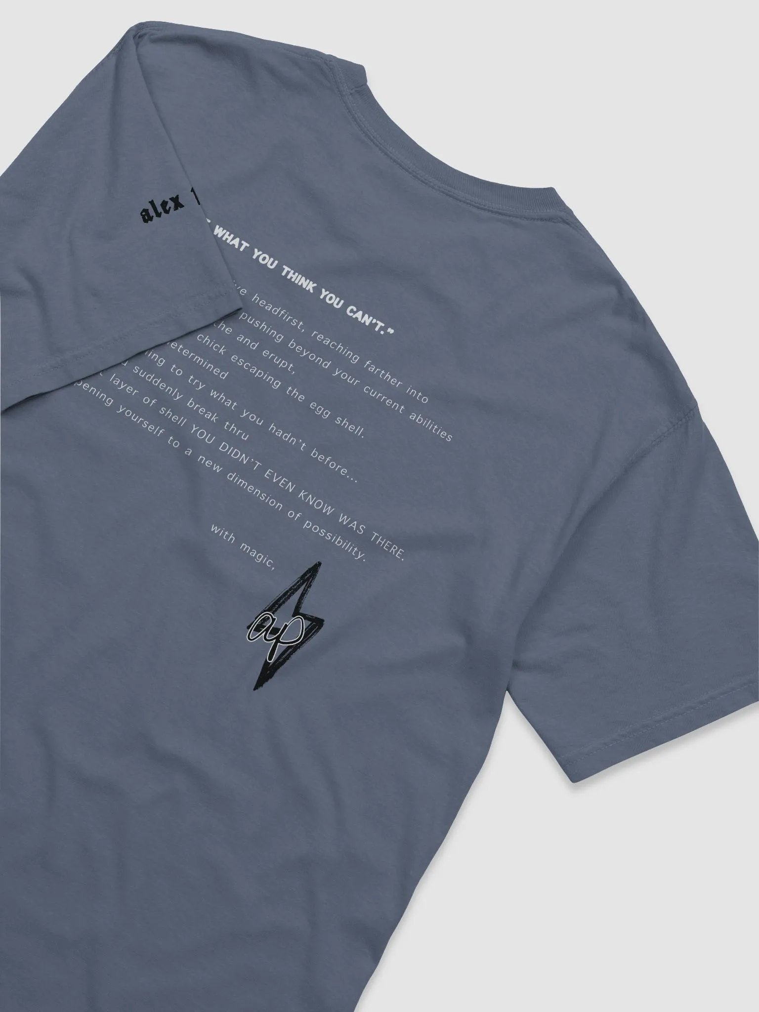 create what you think you can't official shirt product image (4)