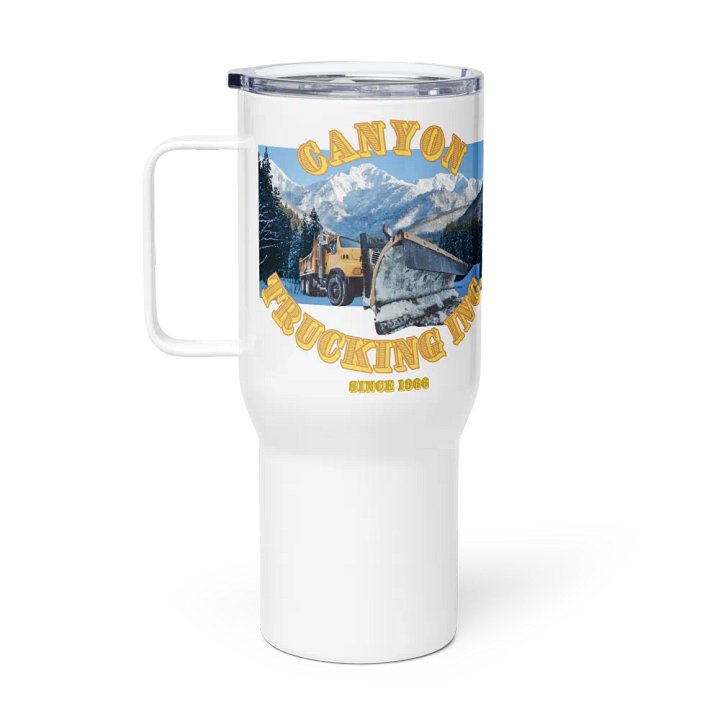 Canyon Trucking Inc. Snow Crew Travel Mug product image (1)