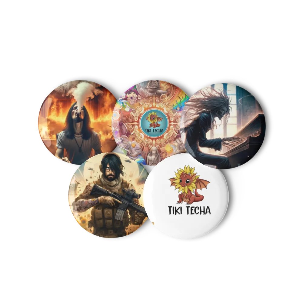 TIKI TECHA - pins product image (11)