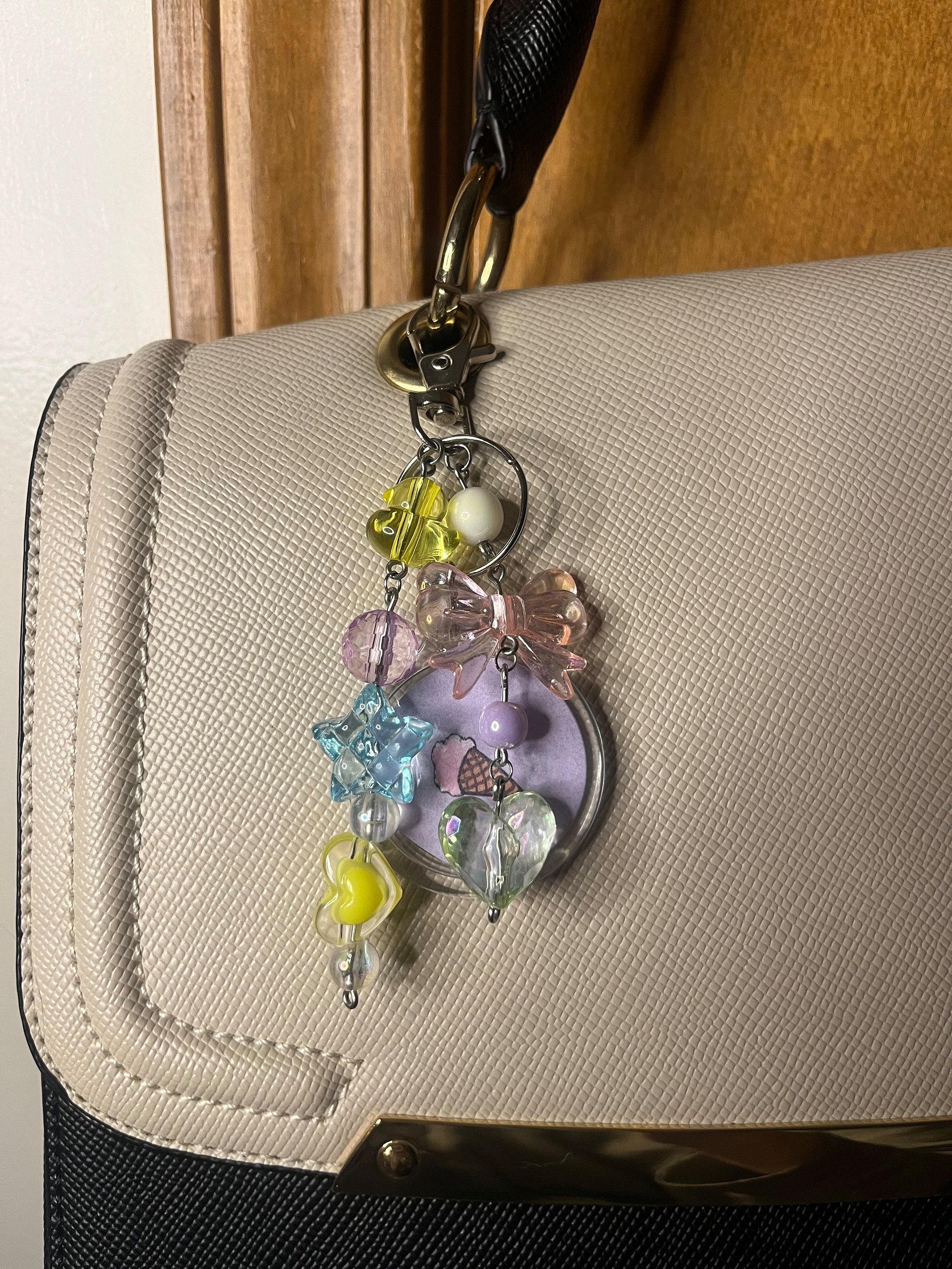 Ice Cream Cone Deluxe Bag Charm product image (2)