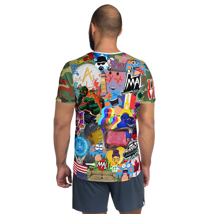 Road So Far Camo All-Over Print T-Shirt product image (2)