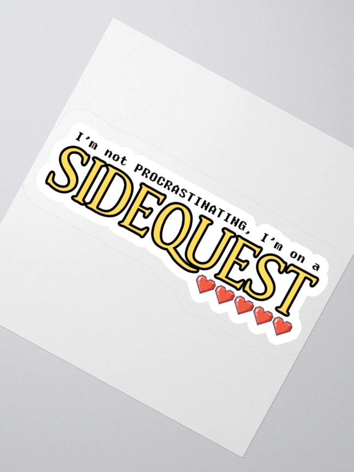 Sidequest Sticker product image (2)