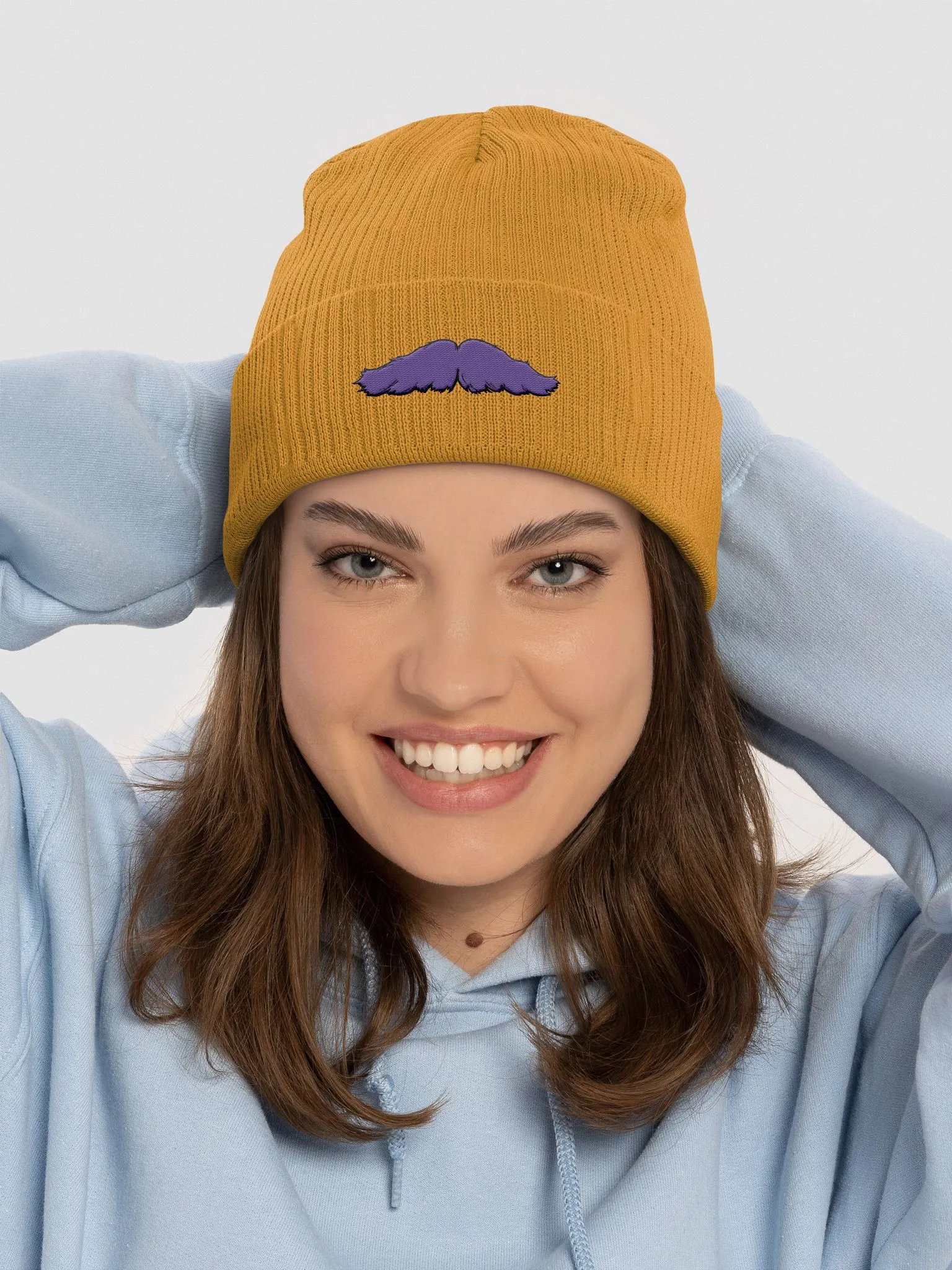 Moustache Beanie product image (3)