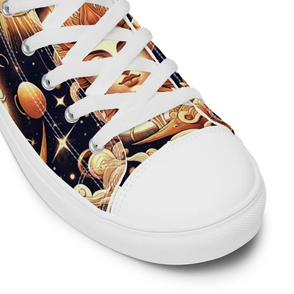 Men's High Top Canvas Shoes product image (59)
