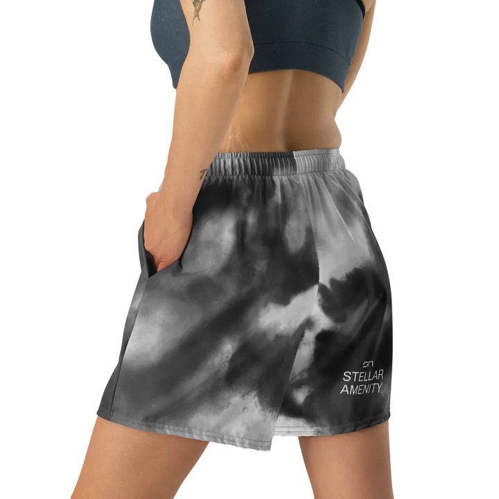STELLAR AMENITY Nebula Sky Athletic Long Shorts product image (2)