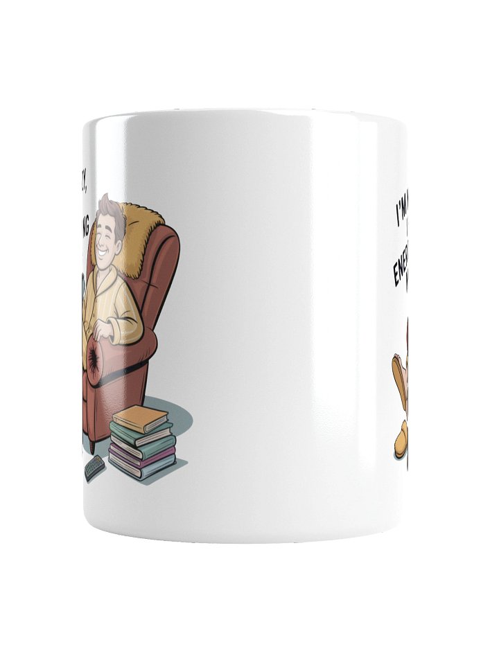 Energy-Saving Mode Funny Coffee Mug – Perfect Gift for Lazy Legends product image (2)