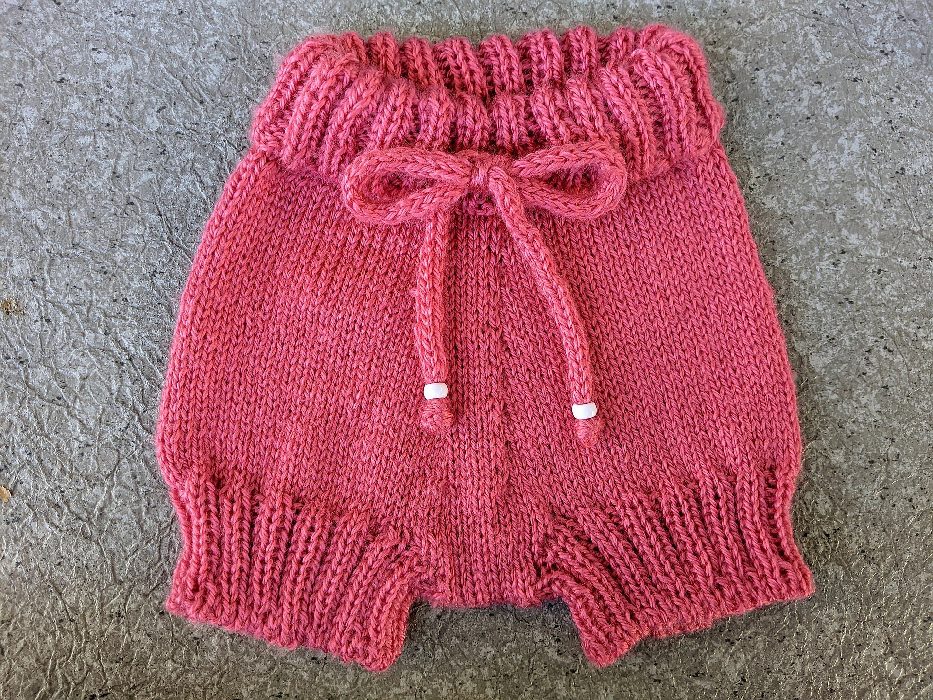 Knit Baby Diaper Cover Pattern product image (1)
