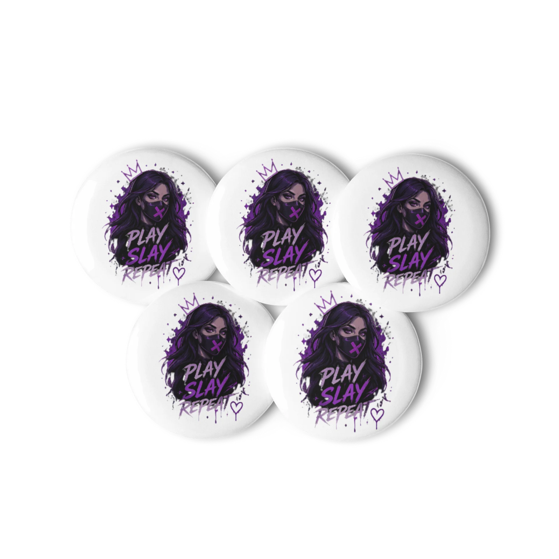 Crowned Play + Slay Rebel Pin Set product image (3)