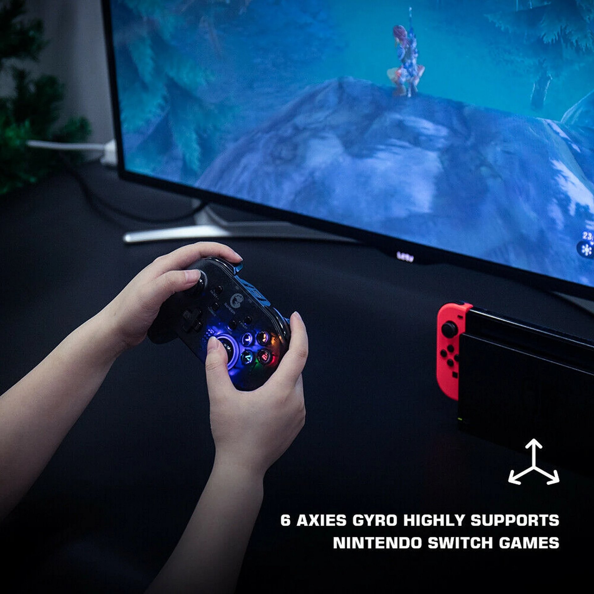 Wireless / Bluetooth Video Game Controller Gamepad - Android iPhone Nintendo Switch PC iOS TV macOS product image (5)