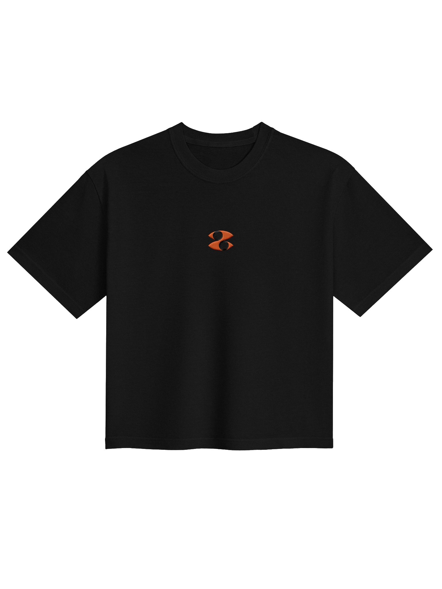 Embroidered Cropped Tee - Sunset product image (1)