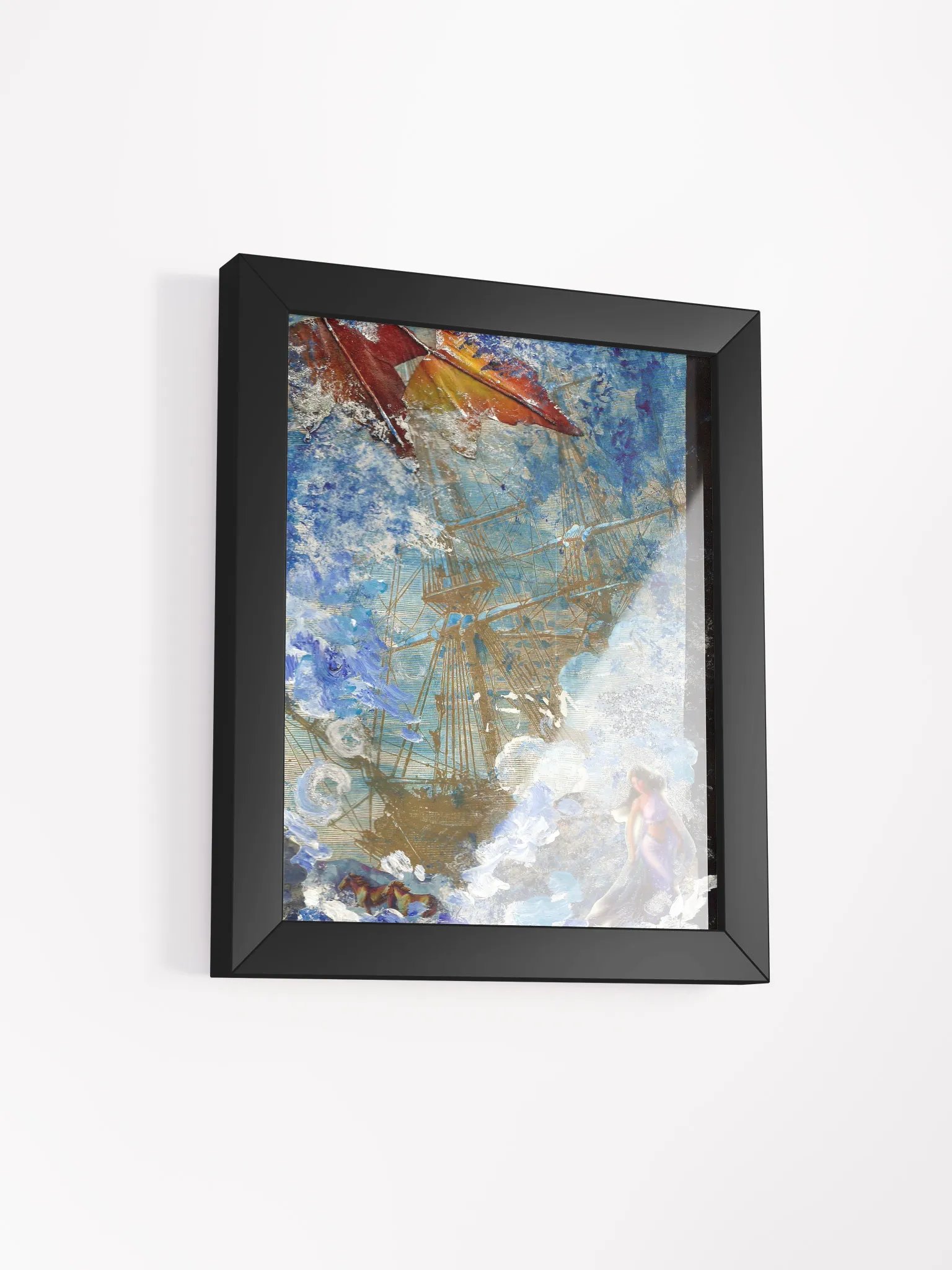 The Siren Framed Print product image (2)