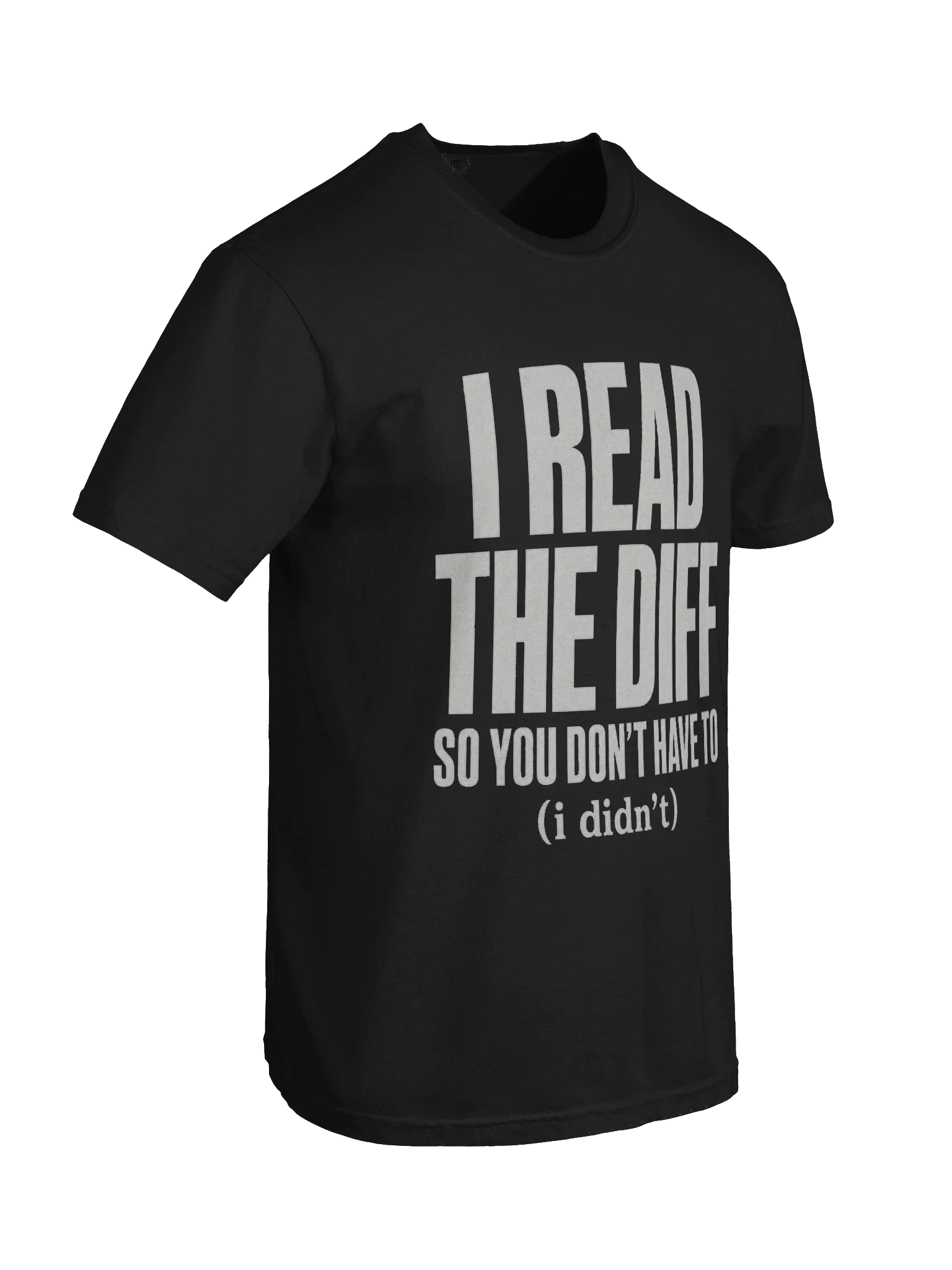 I Read The Diff Tee — view 6