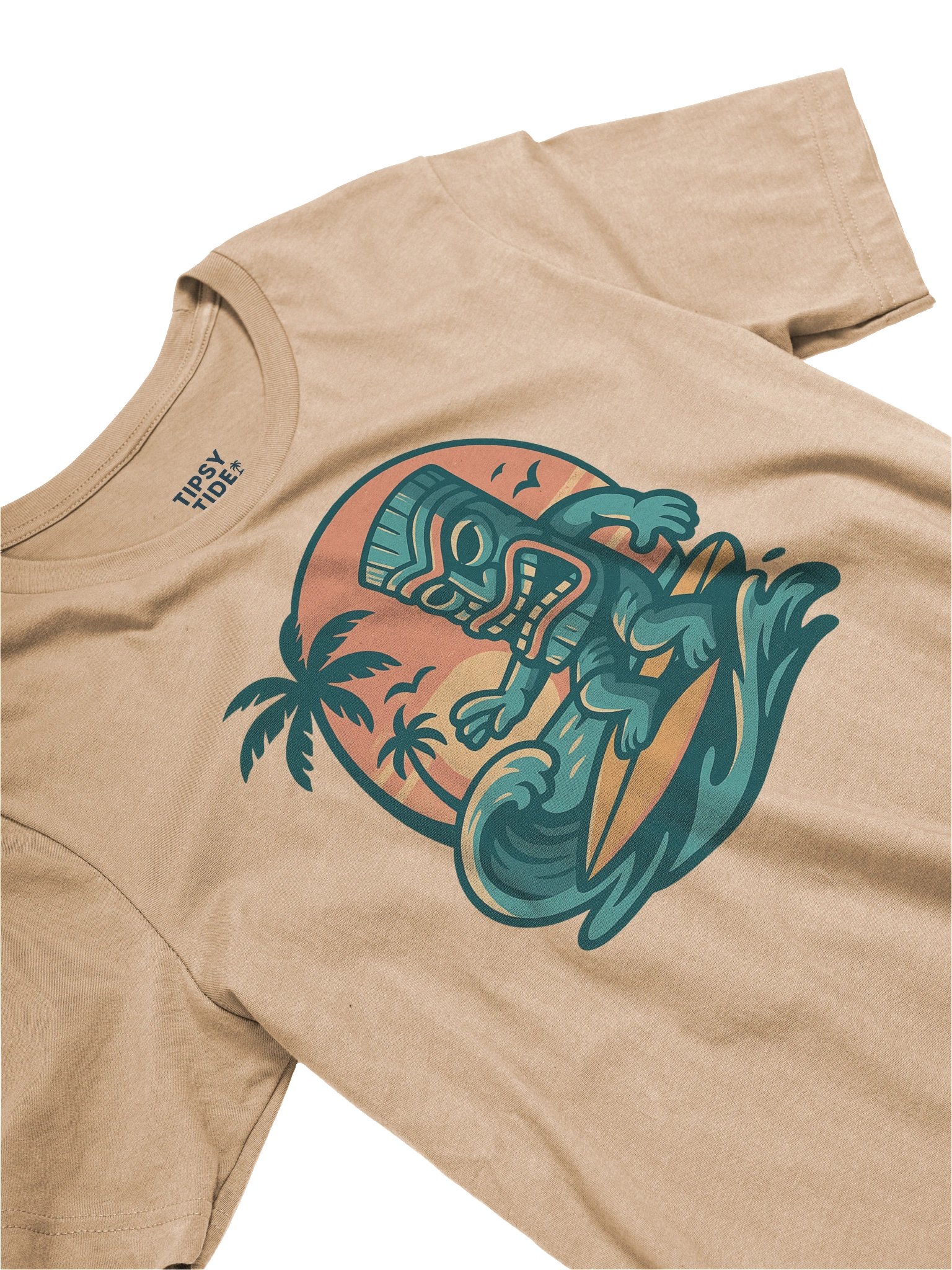 Tiki Wave Surfer Tee product image (6)