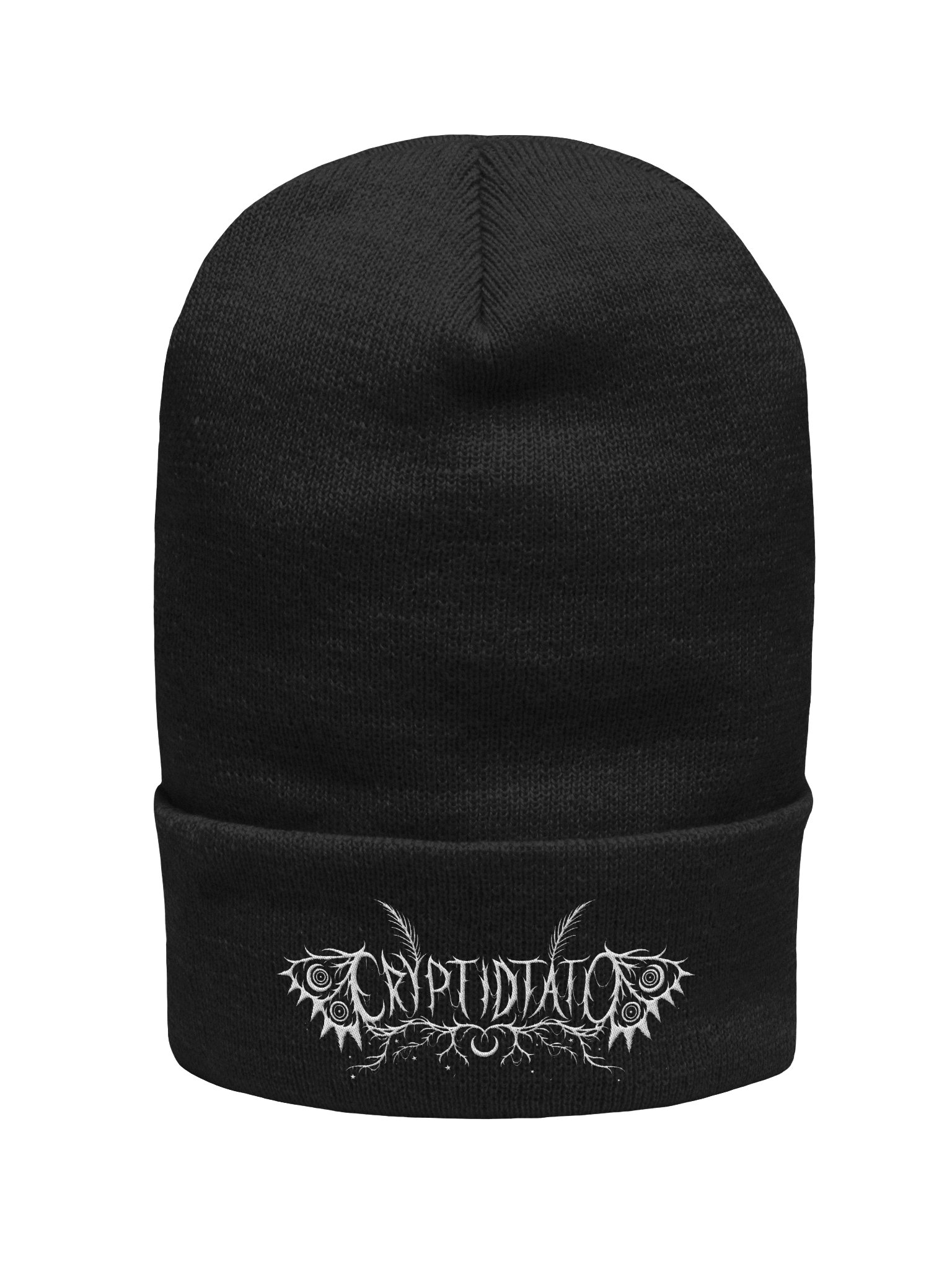 Cryptid Metal Cuffed Beanie [dark] product image (1)