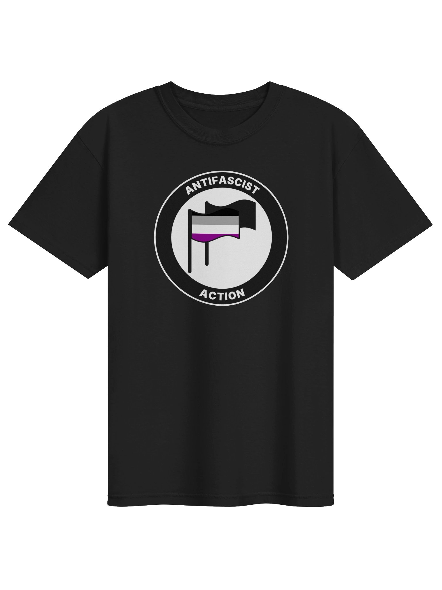 Antifa / Asexual Pride T-Shirt product image (1)