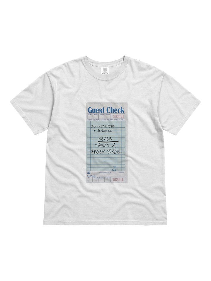 Never Toast a Bagel Tee product image (5)