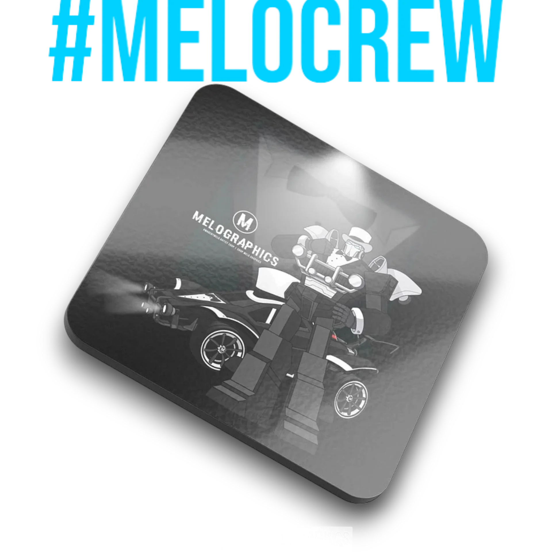 Fancy Carball Bot - Coaster | #MadeByMELO product image (3)