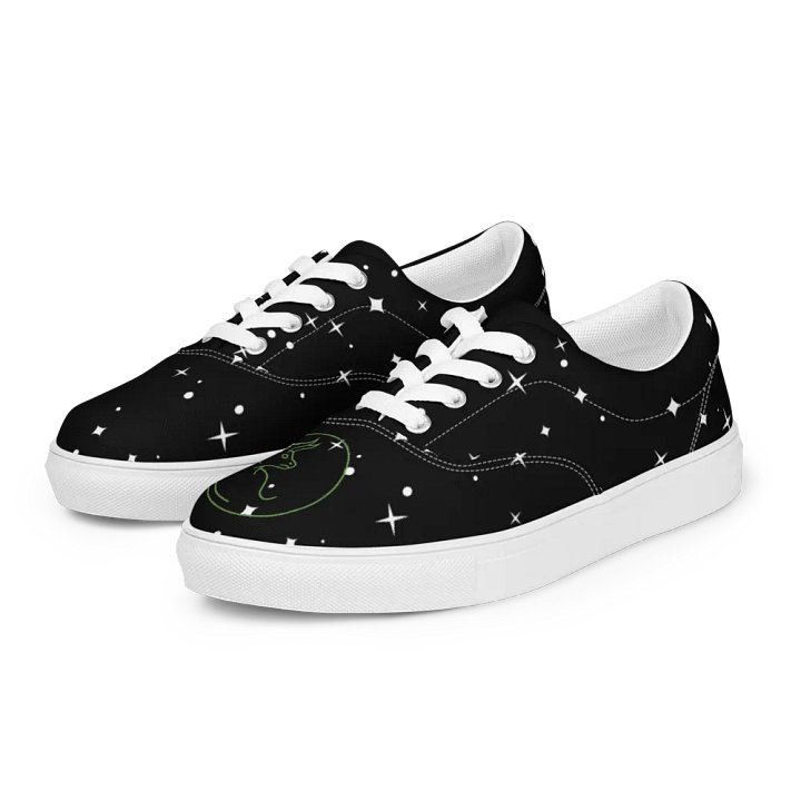 Starry Taurus Lace-Up Canvas Shoes product image (2)