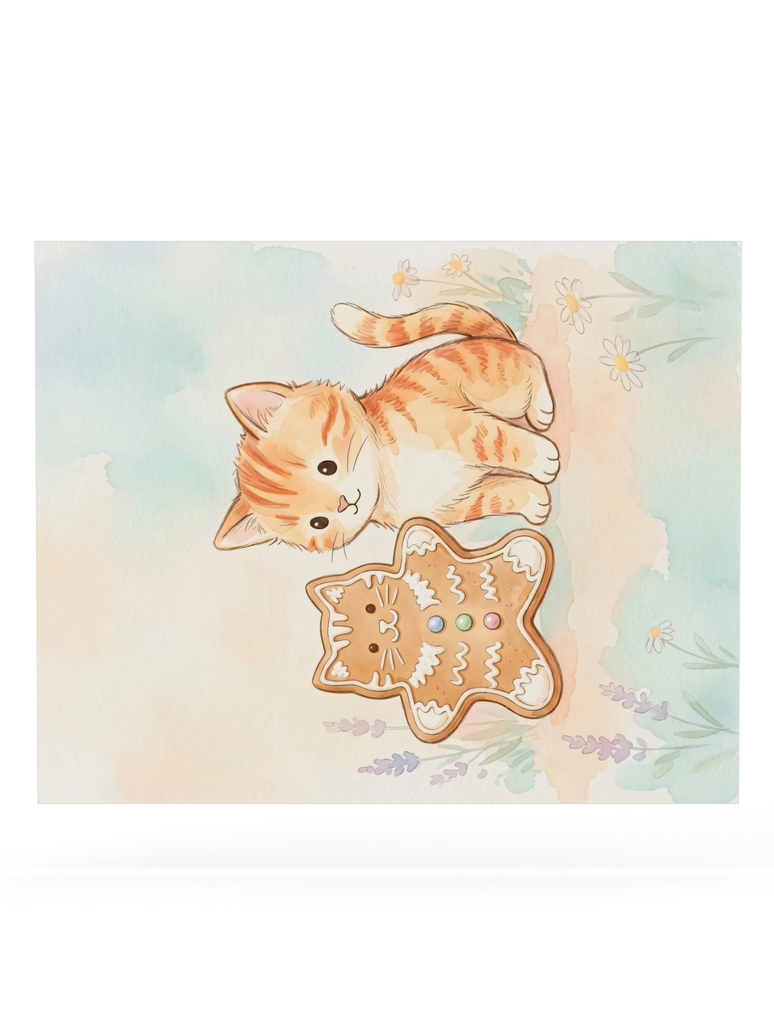 Gingerbread Kitten Poster product image (20)