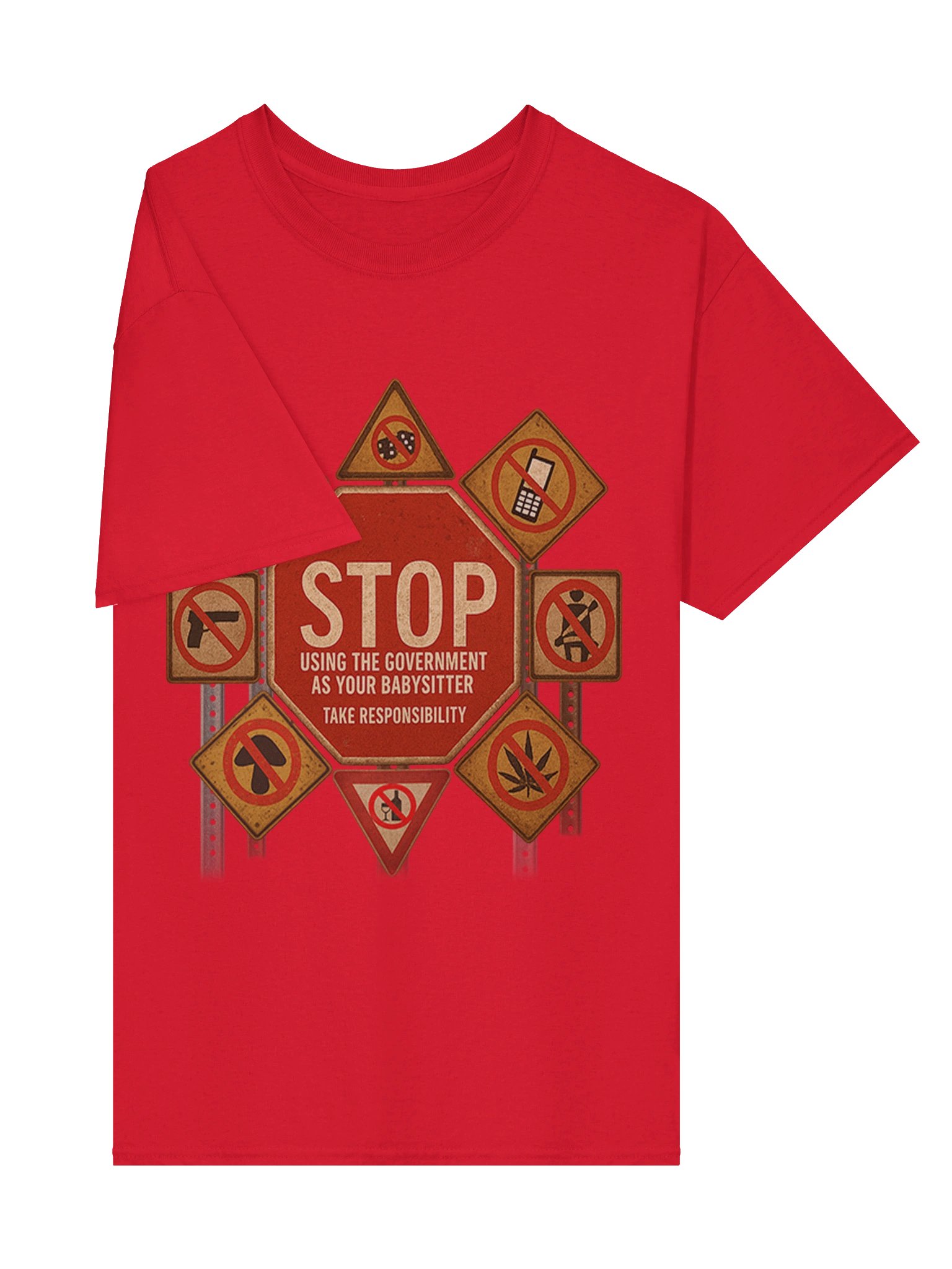 STOP Using Government As Your Babysitter Tee product image (39)