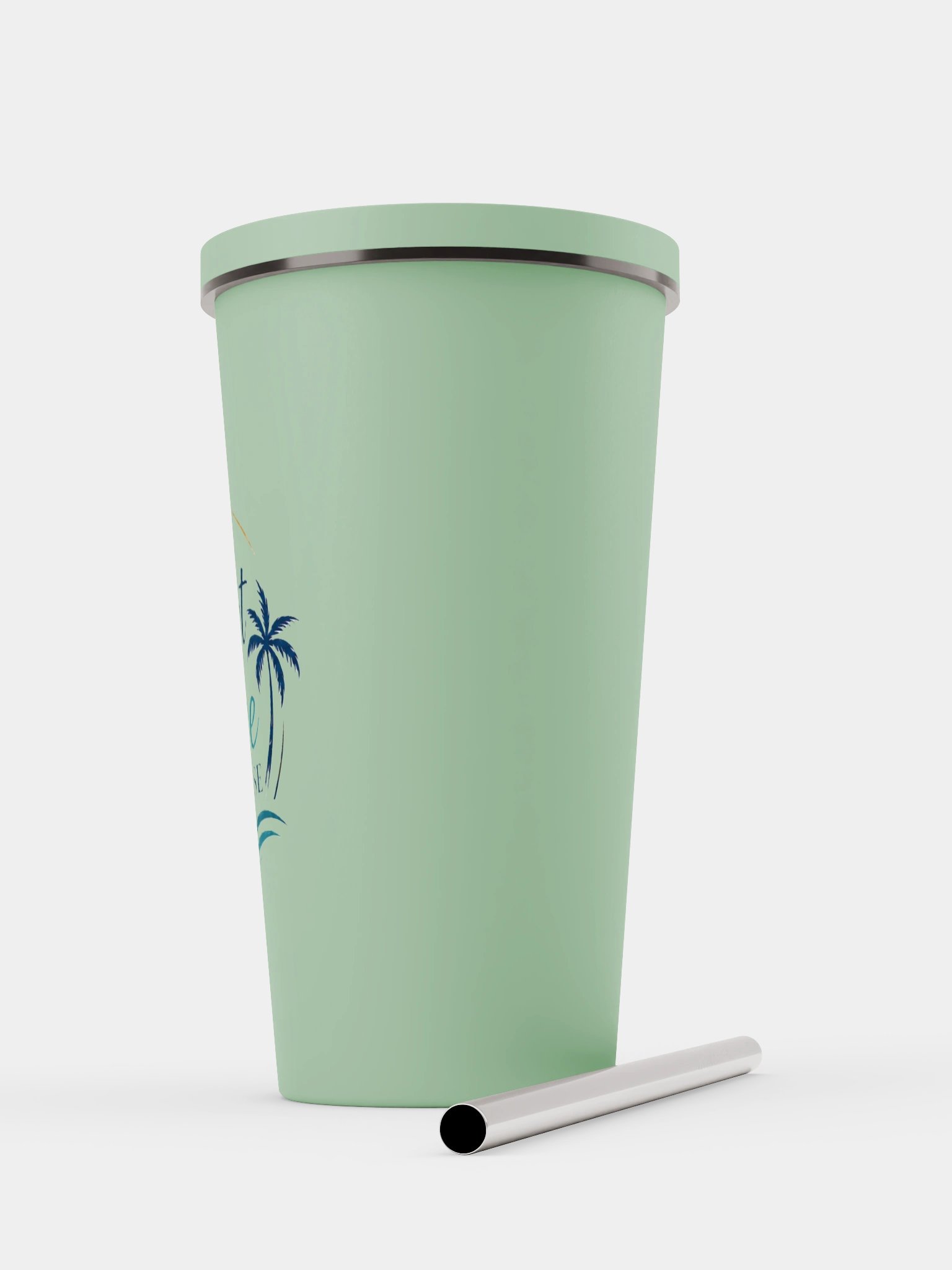 Perfect in Peace Paradise Insulated Tumbler with Straw product image (5)