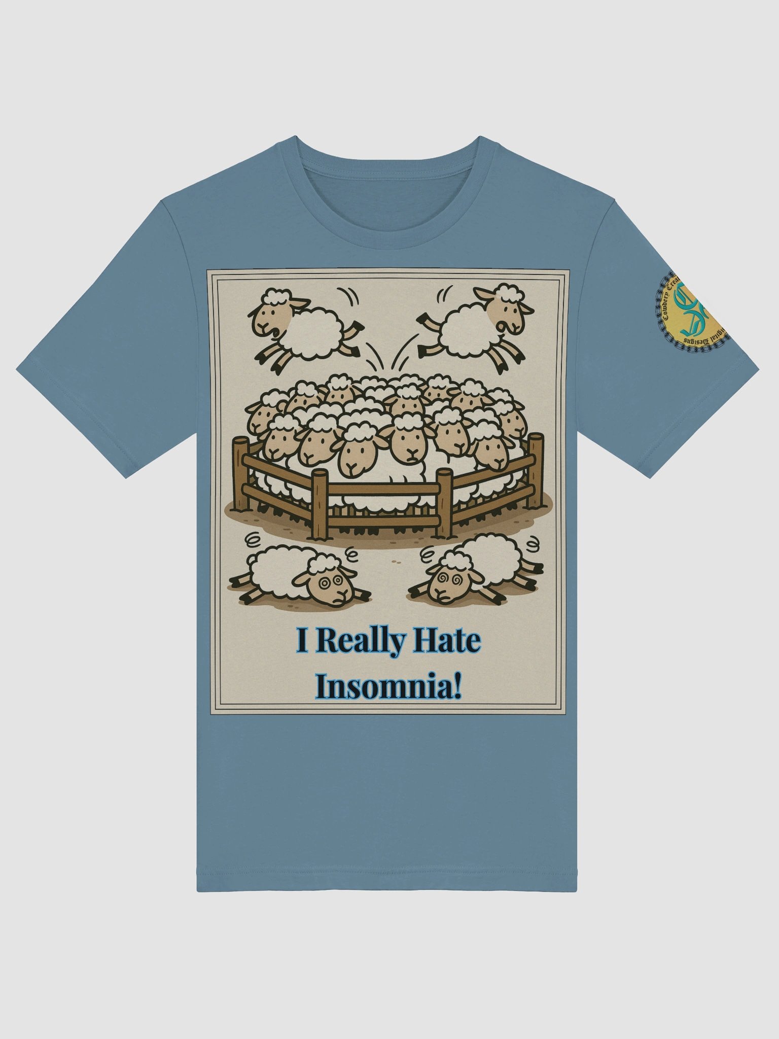 I Really Hate Insomnia (Both) Bella+Canvas Supersoft T-Shirt Colors (3) product image (47)