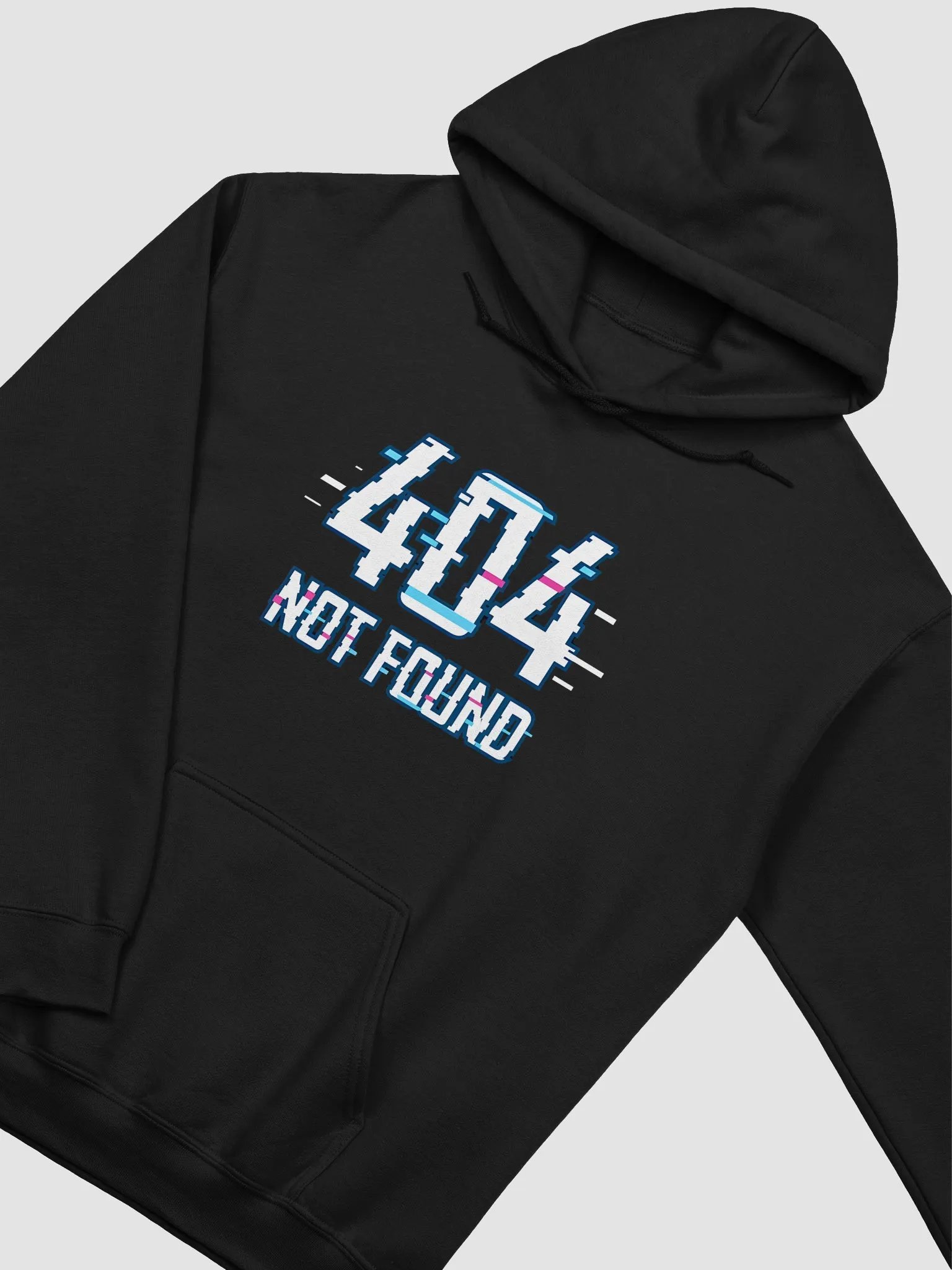 404 Pixelated Blues Hoodie product image (68)