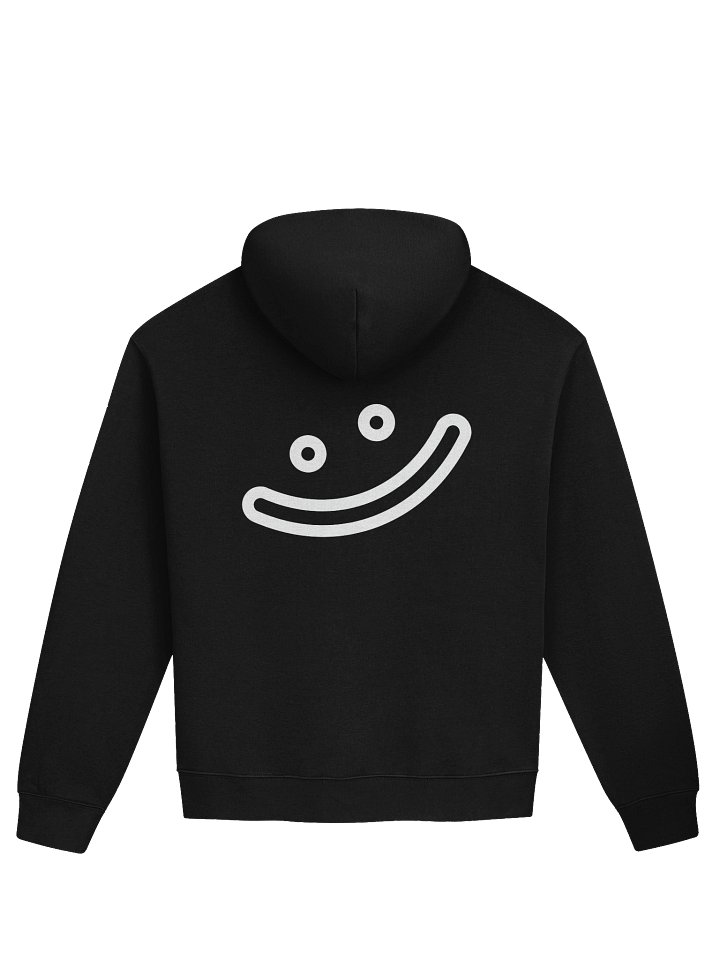 &ME Smiley Logo Hoodie – Black Oversized Pullover | Keinemusik DJ Merch | Afro House Festival Hoodie product image (1)