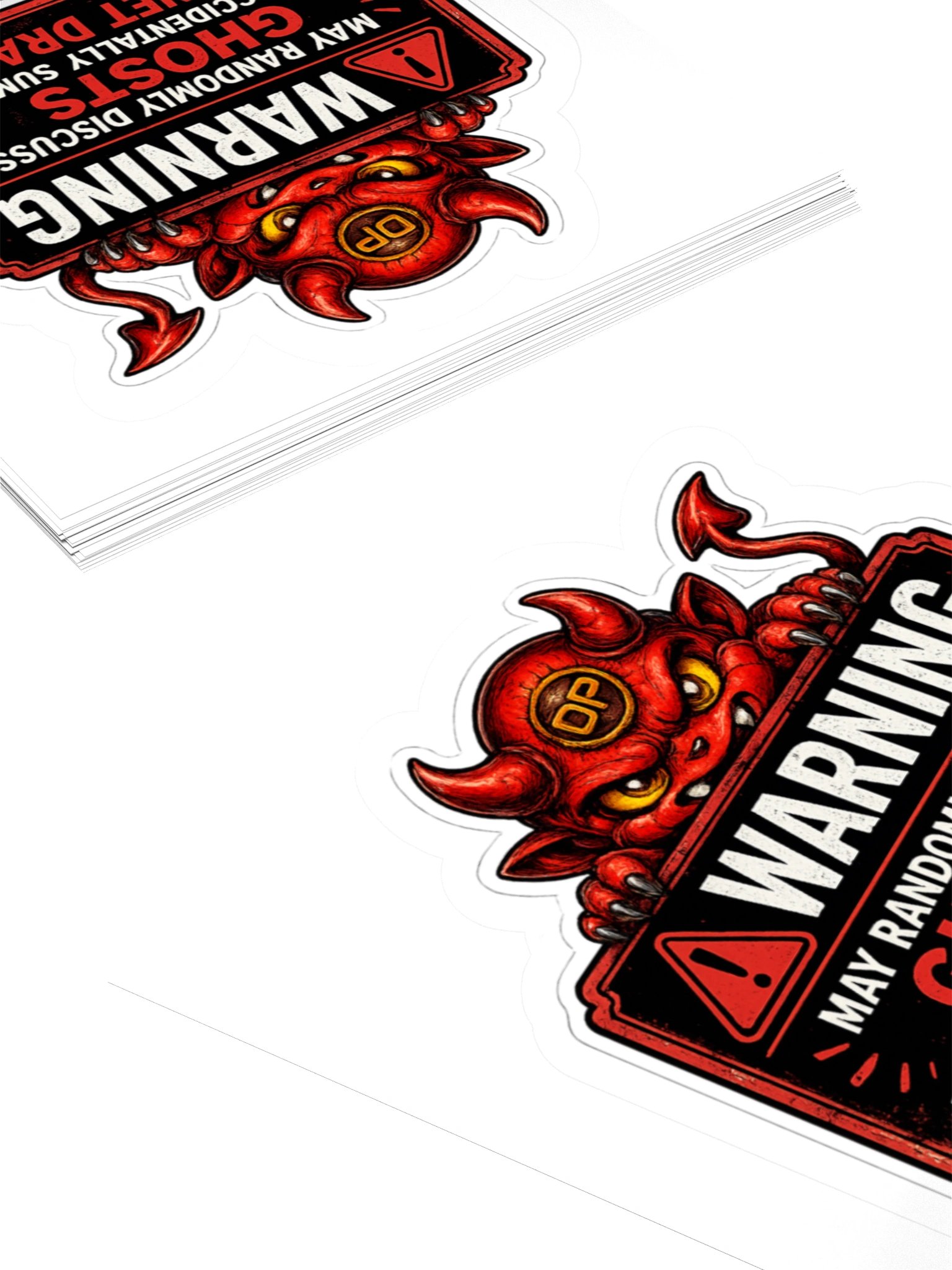 Dust Devil internet drama 3" x 3" sticker product image (4)