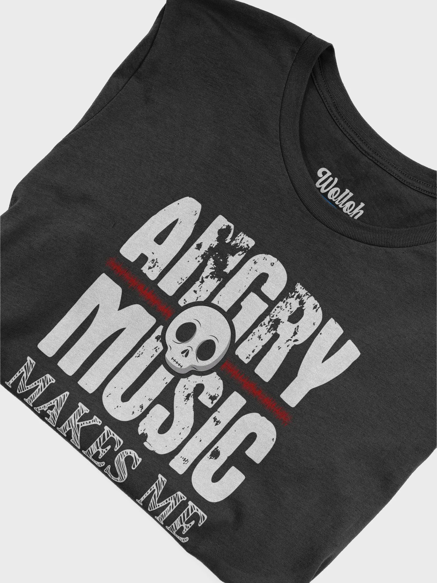 Angry Music Makes Me Happy – Funny T-Shirt for Metal and Rock Fans product image (6)