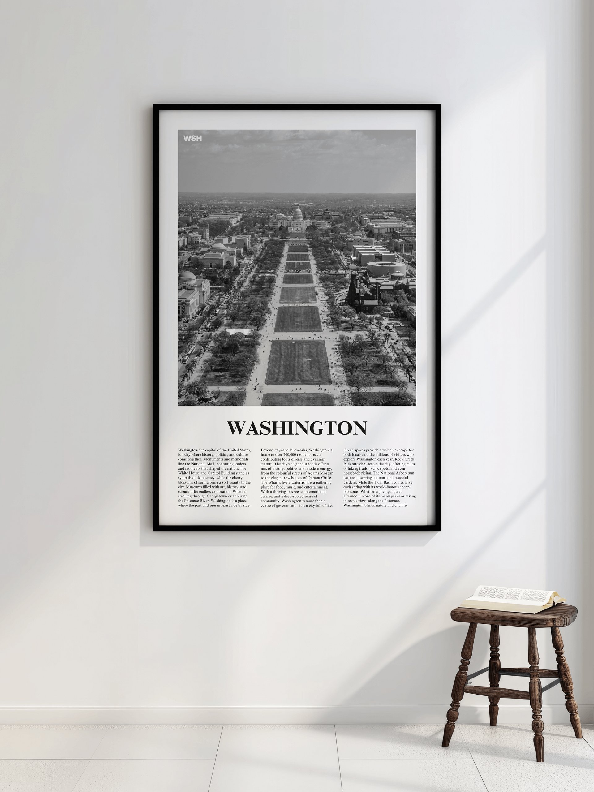 Washington 03 Newspaper Poster product image (2)