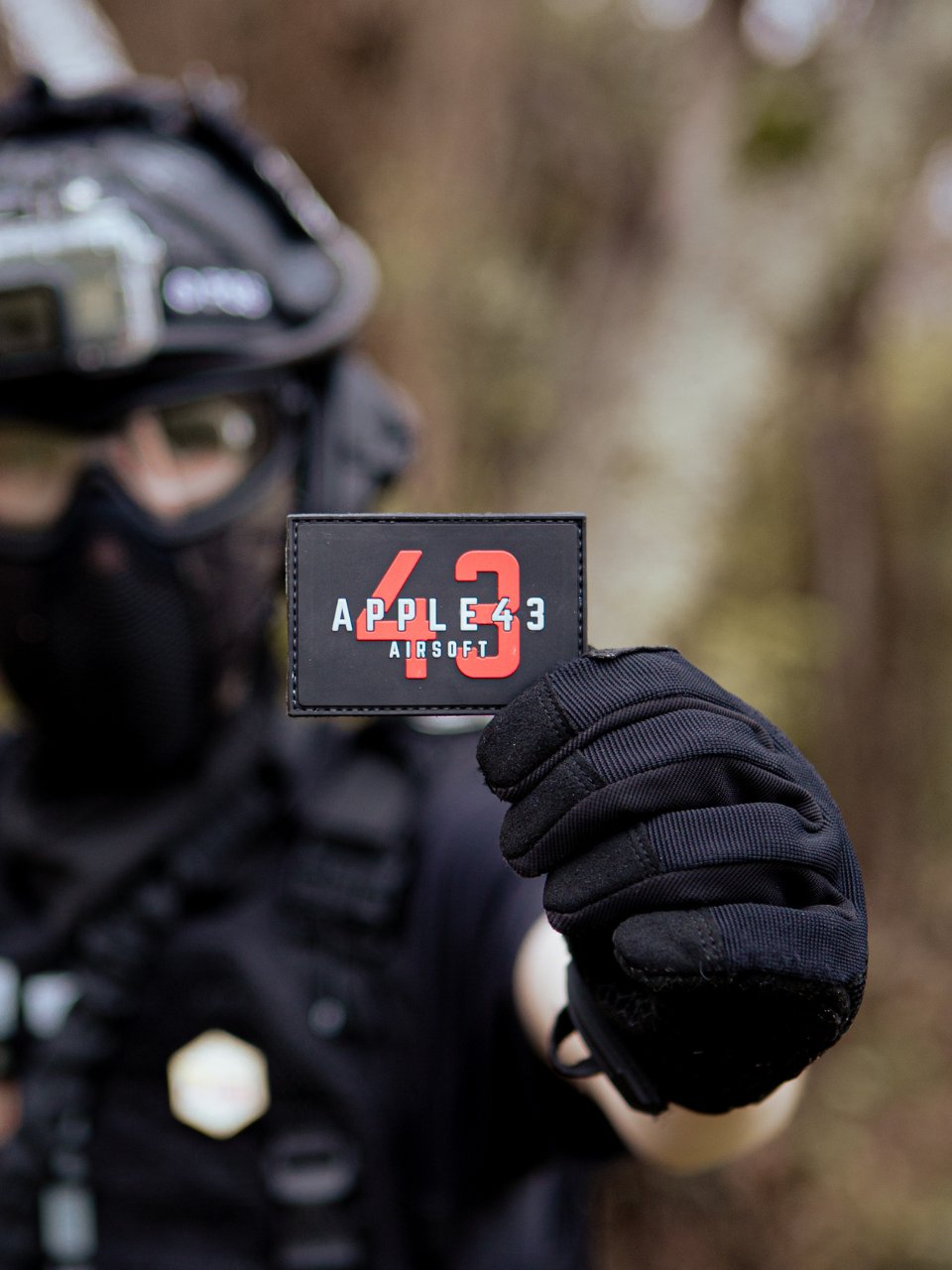 "Apple43" PVC Patch product image (2)