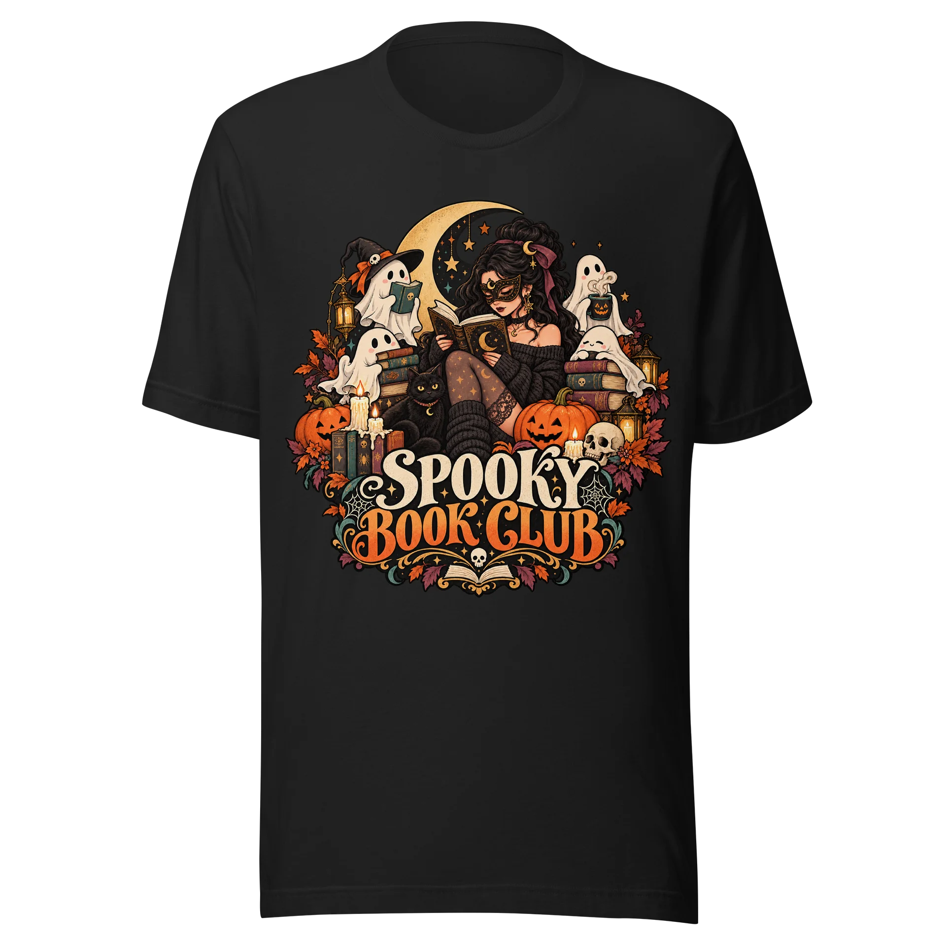 Spooky Book Club Halloween Tee product image (1)