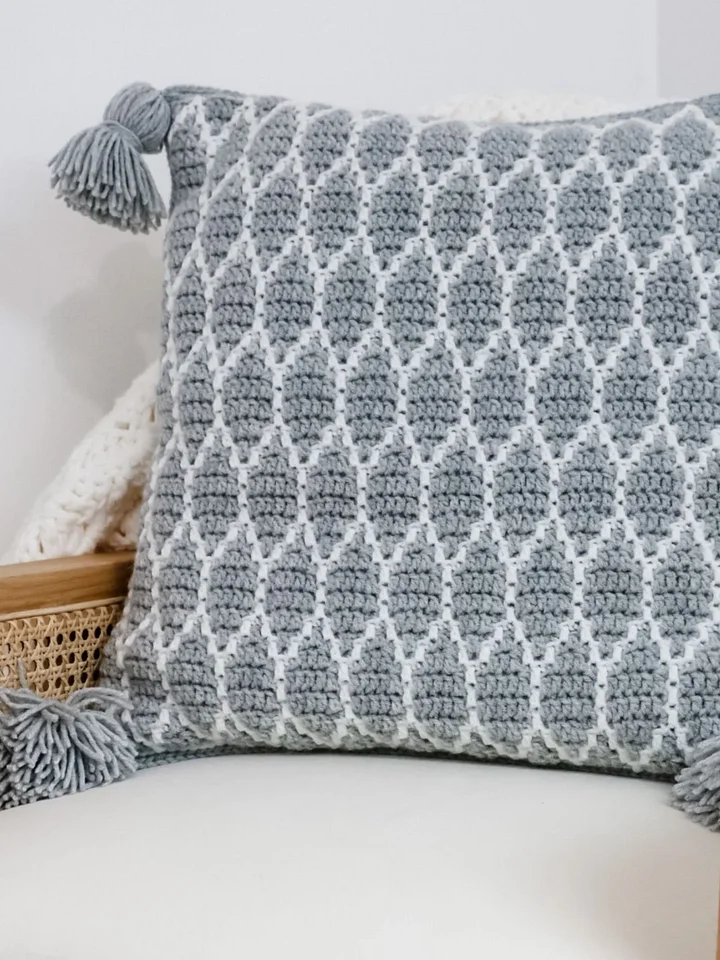 Surfside Mosaic Pillow Crochet Pattern product image (2)