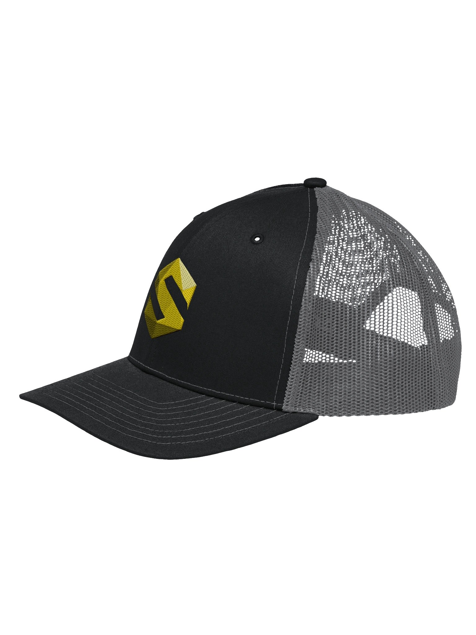 Satchemon Emblem Trucker Hat – Dark product image (7)
