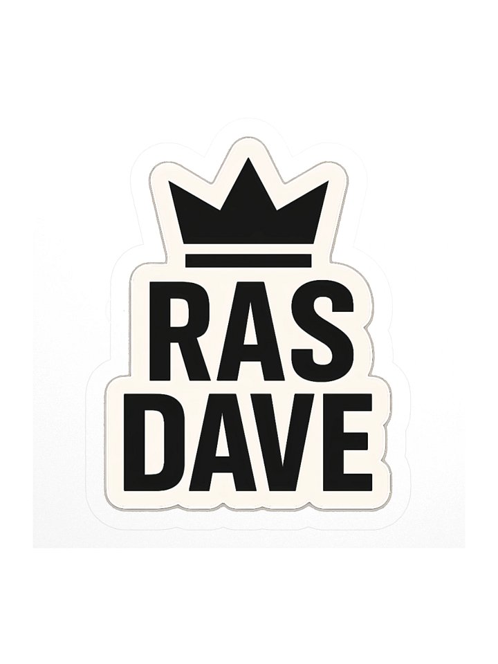 RAS DAVE Logo Sticker product image (2)