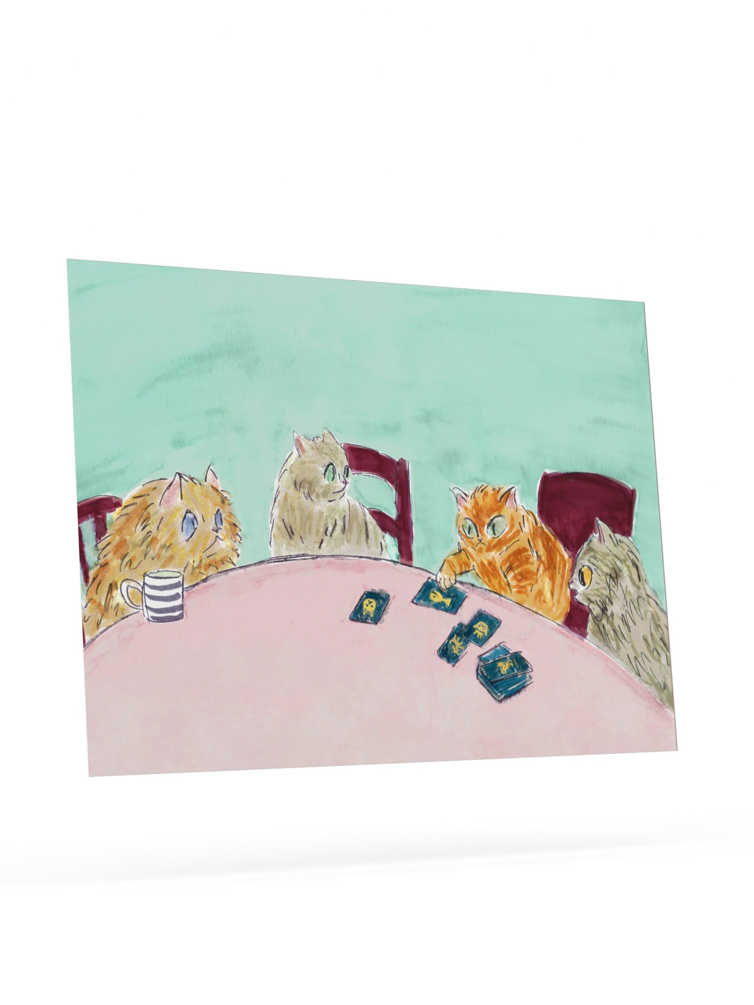 Cat Tarot Print product image (4)