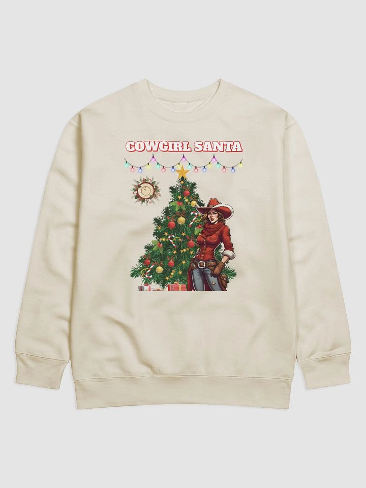 Cowgirl Santa - Christmas Sweatshirt product image (7)