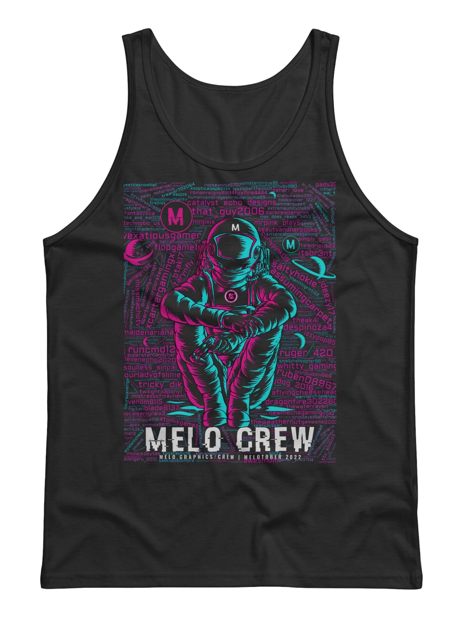 #MELOtober 2022 MELO CREW Vibes - Personalized Tank + BONUS | #MadeByMELO product image (2)