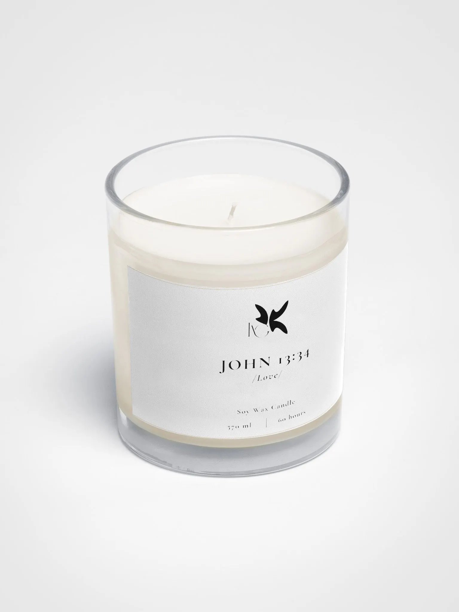 LOVE Soy Wax Candle - 60 HOURS product image (2)