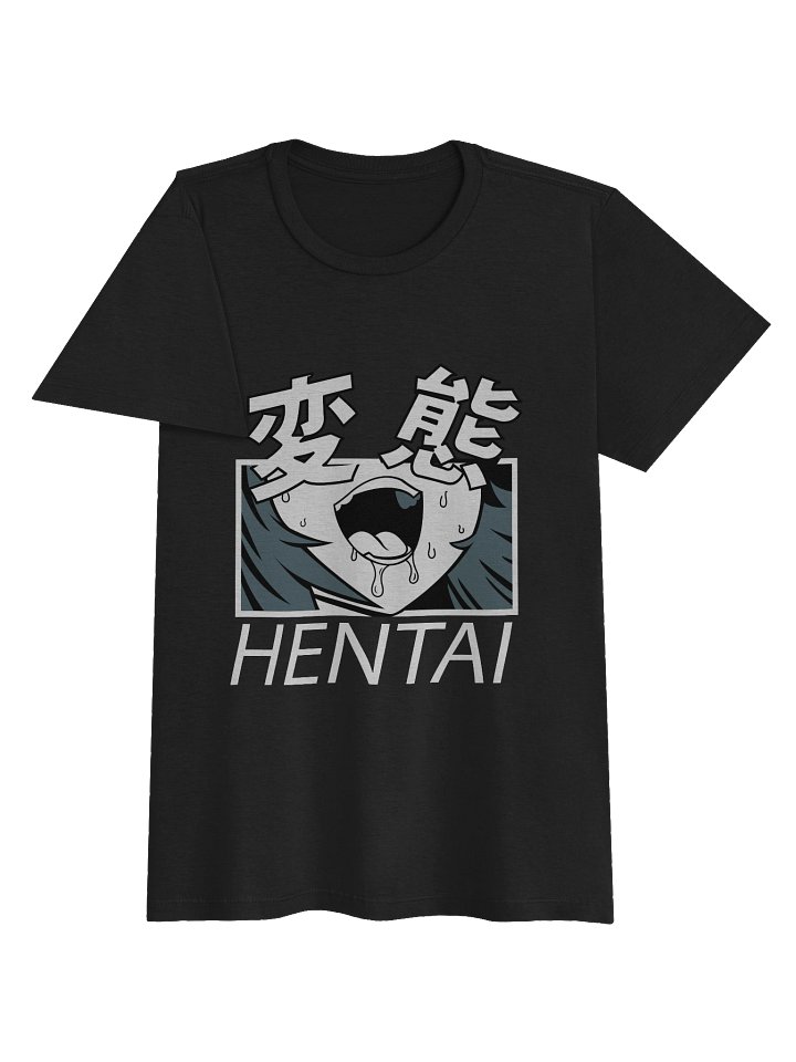 Hentai Kanji Women's Graphic Tee | Softstyle Anime Expression T-Shirt product image (2)
