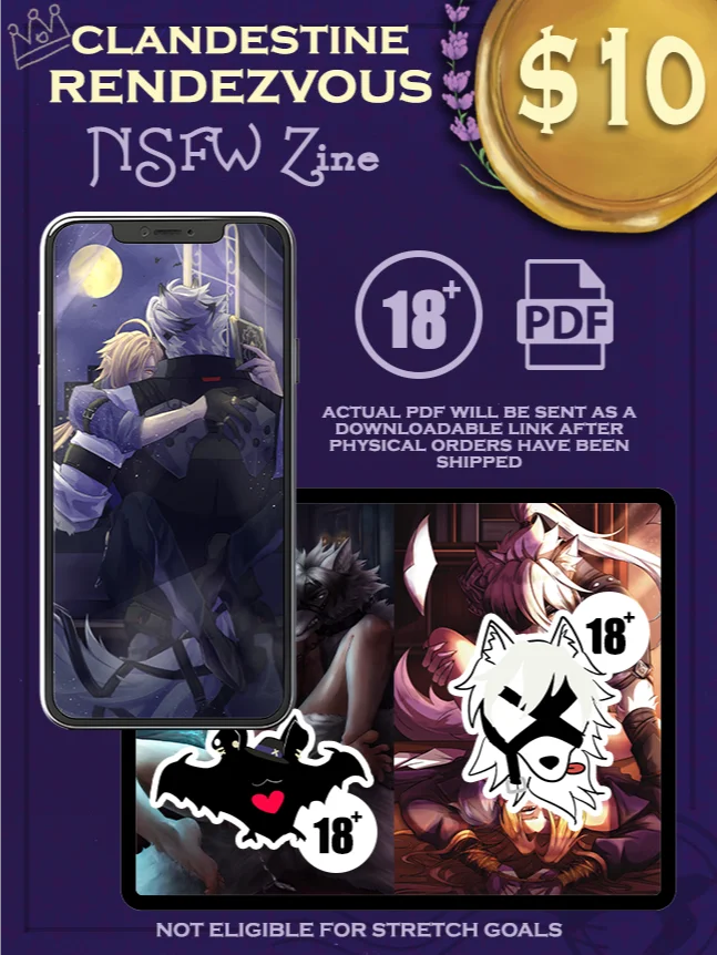 Clandestine Rendezvous ♠ [ ✨🔥 Digital Zine ] product image (1)