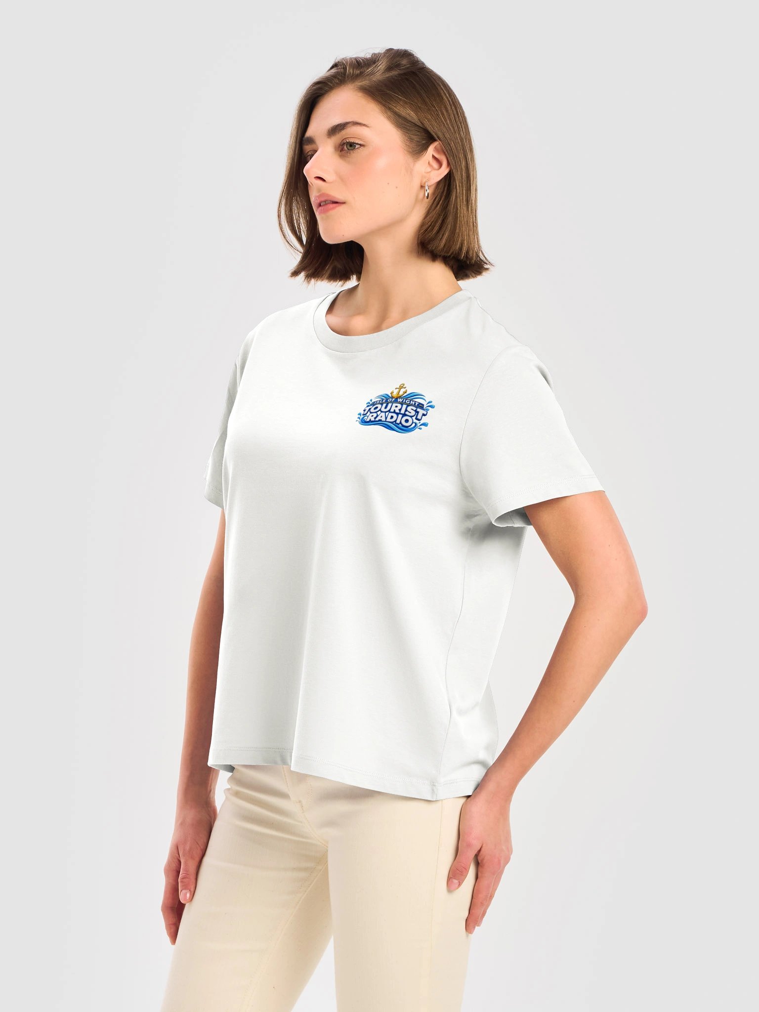 Isle of Wight Tourist Radio Women’s Organic T-Shirt product image (8)