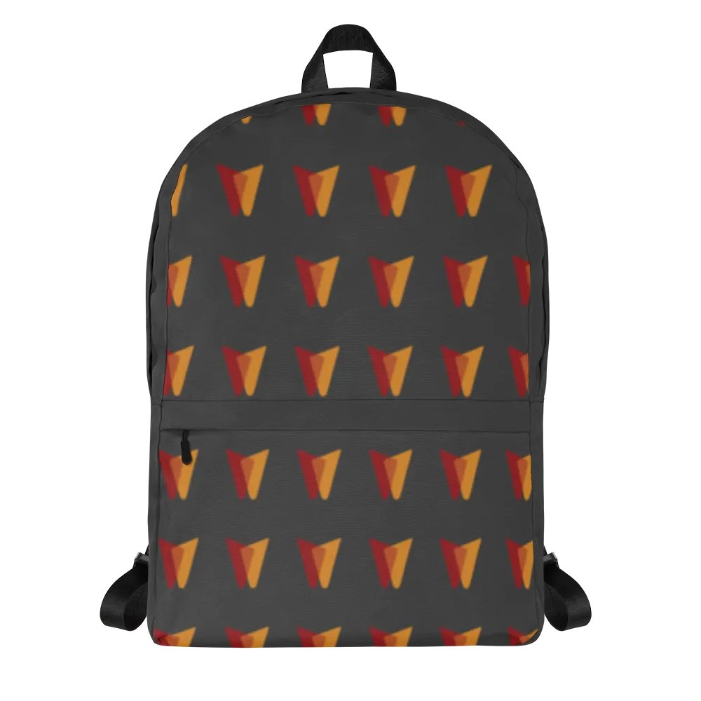 We Bodyboard Autumn Logo // Patterned Logo Backpack product image (4)