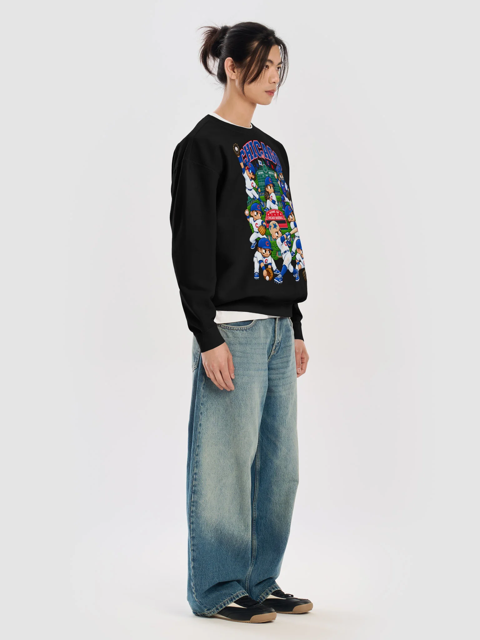 Chicago Northside Baseball 2026 Animated Player Crewneck product image (7)