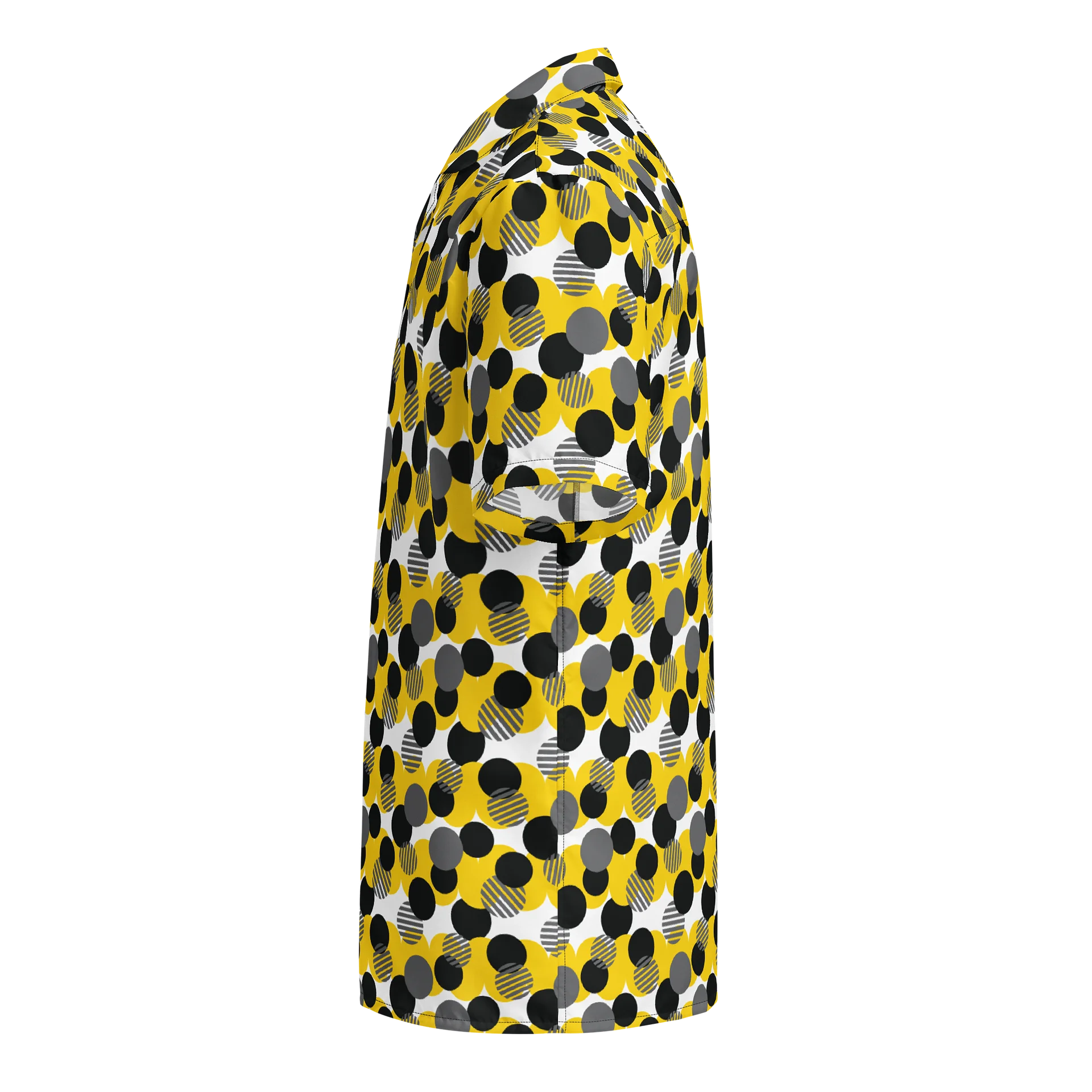 Cozy Chic Modern Geometric Polka Dot All-Over Print Unisex Button Shirt product image (3)