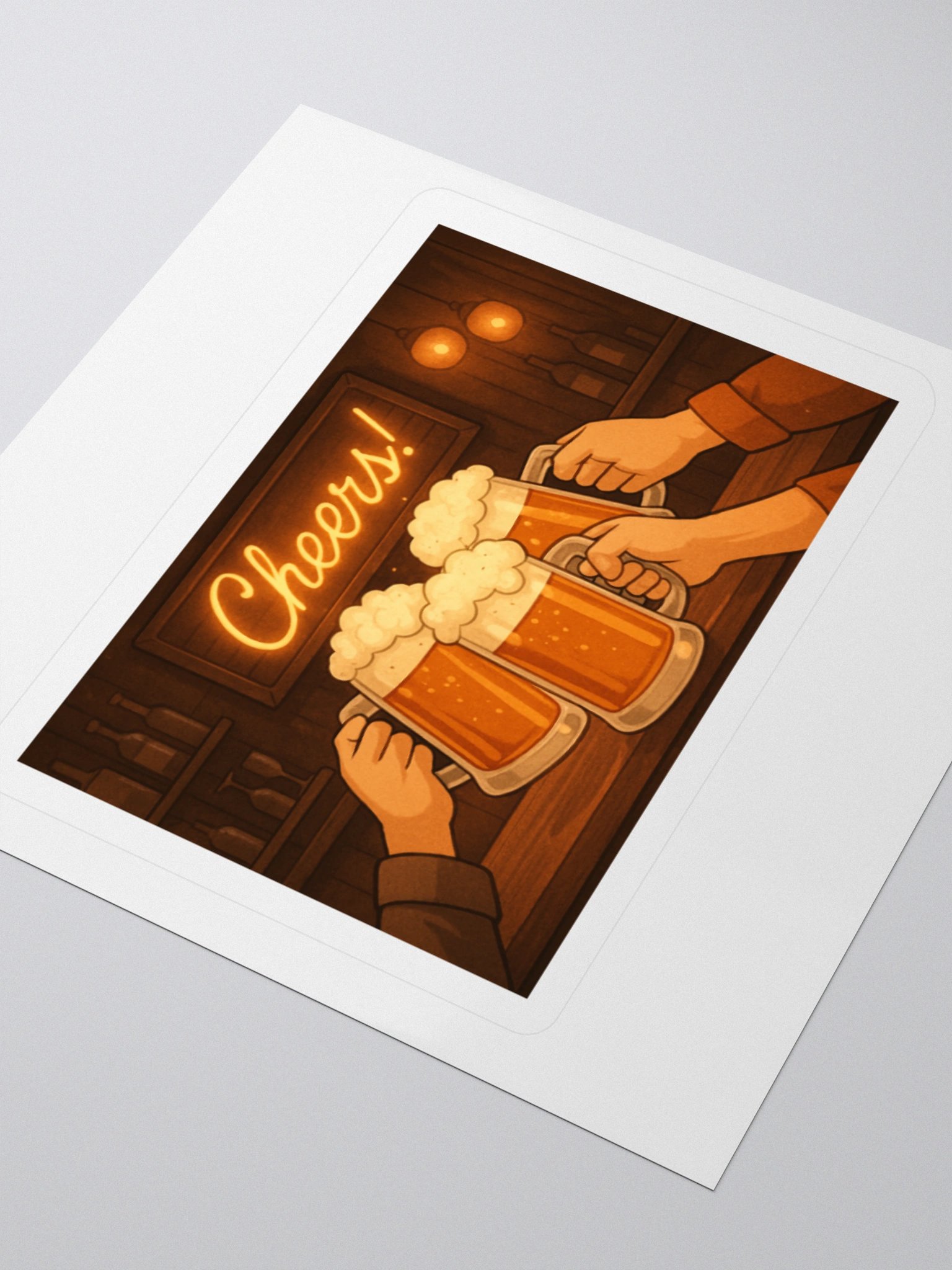 Cheers Sticker product image (10)