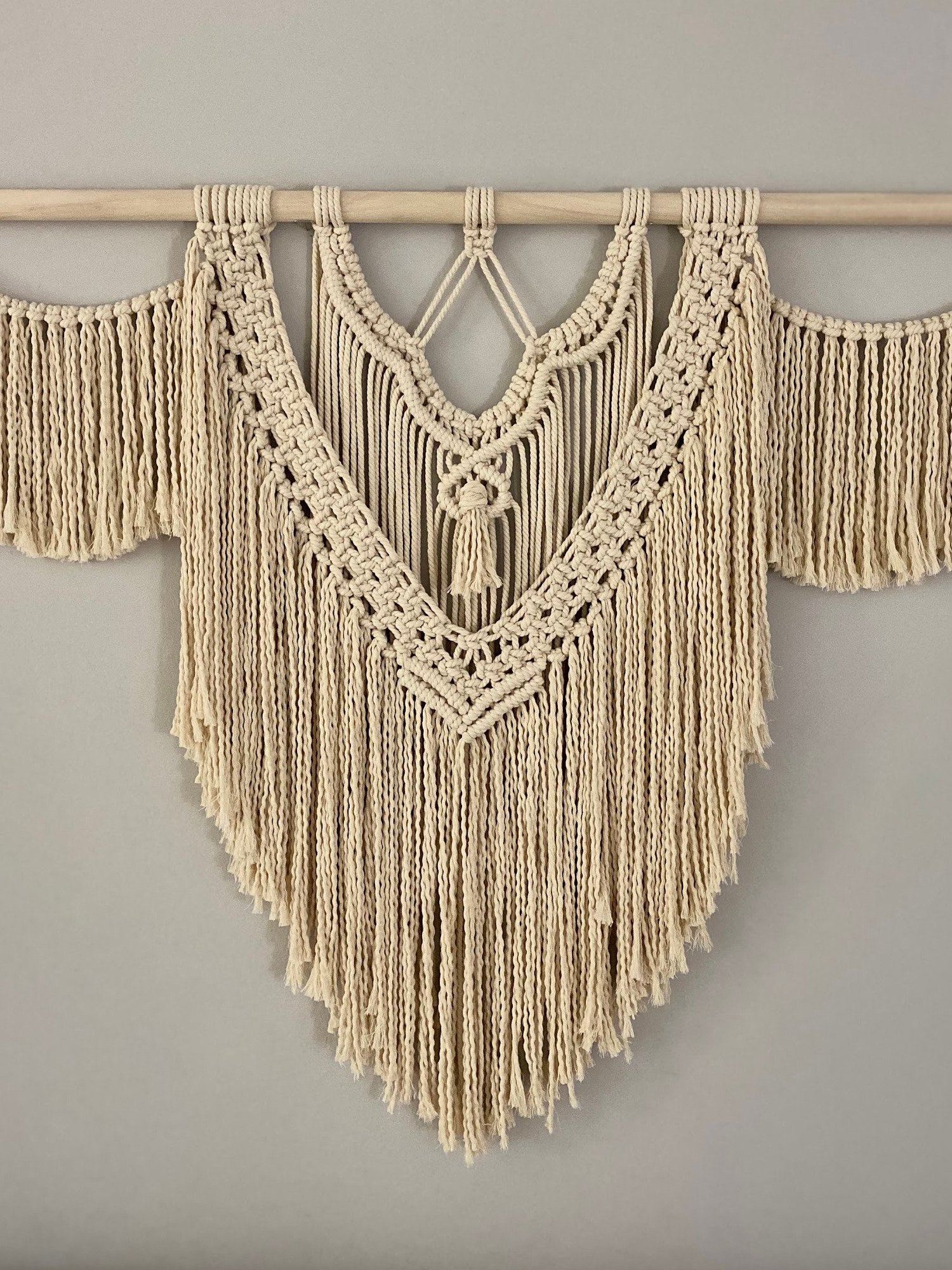 Large Macrame Wall Hanging (Digital PDF Pattern) product image (1)