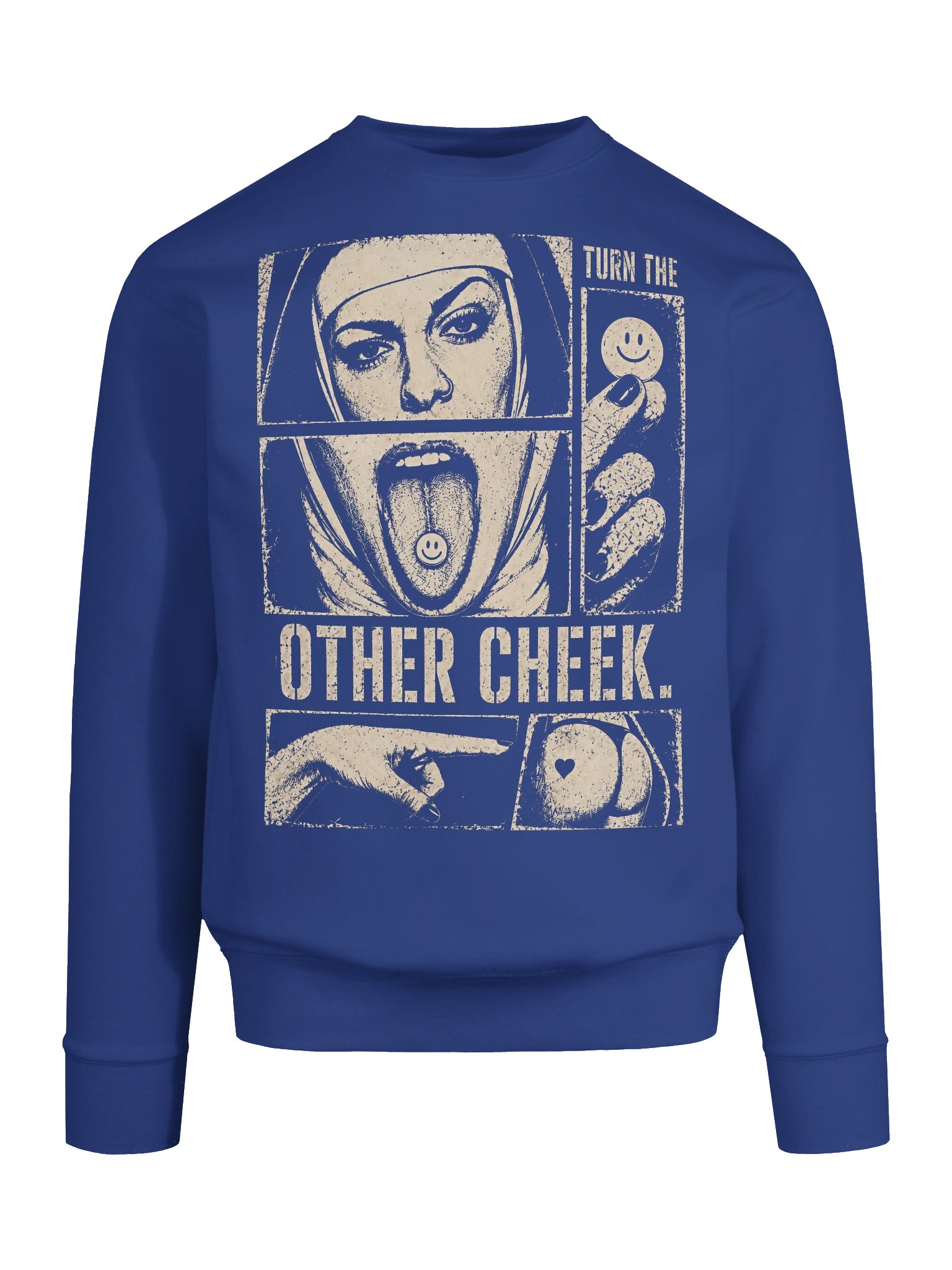 Turn the other cheek premium sweatshirt product image (53)
