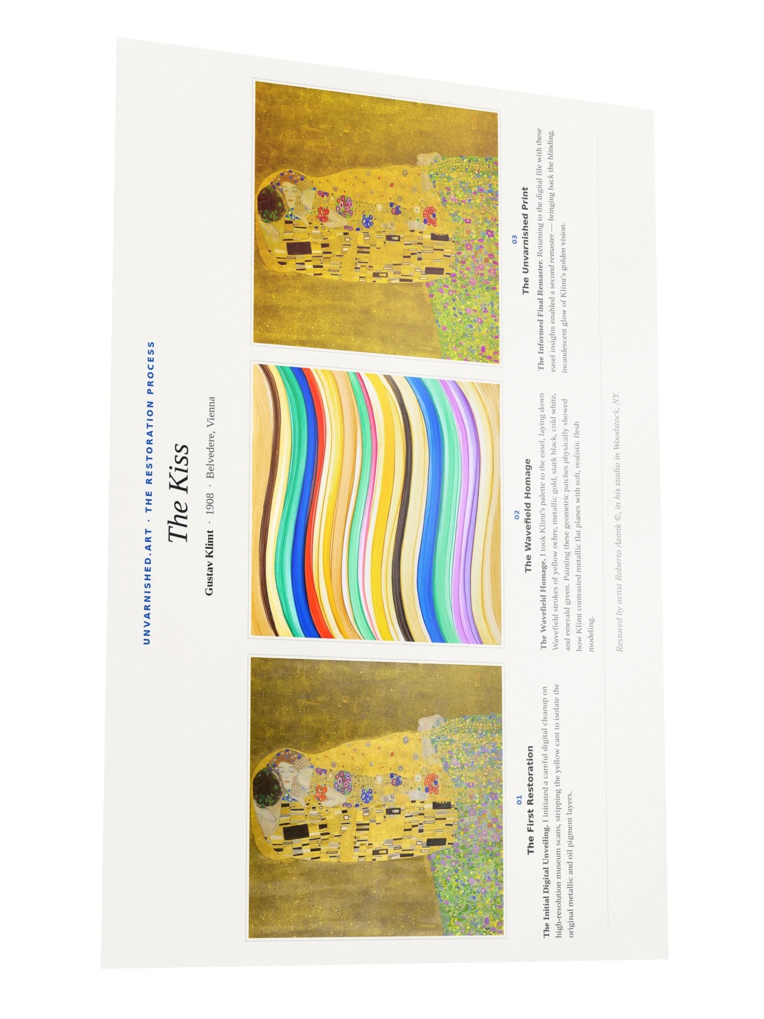 The Kiss — Process Poster product image (3)